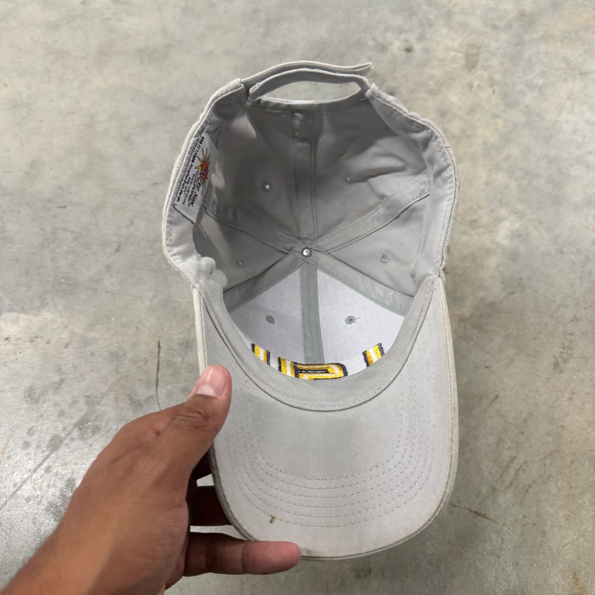 Native Sun Sports LSU Tigers Outback Bowl 2014 Adjustable Hat Grey 5