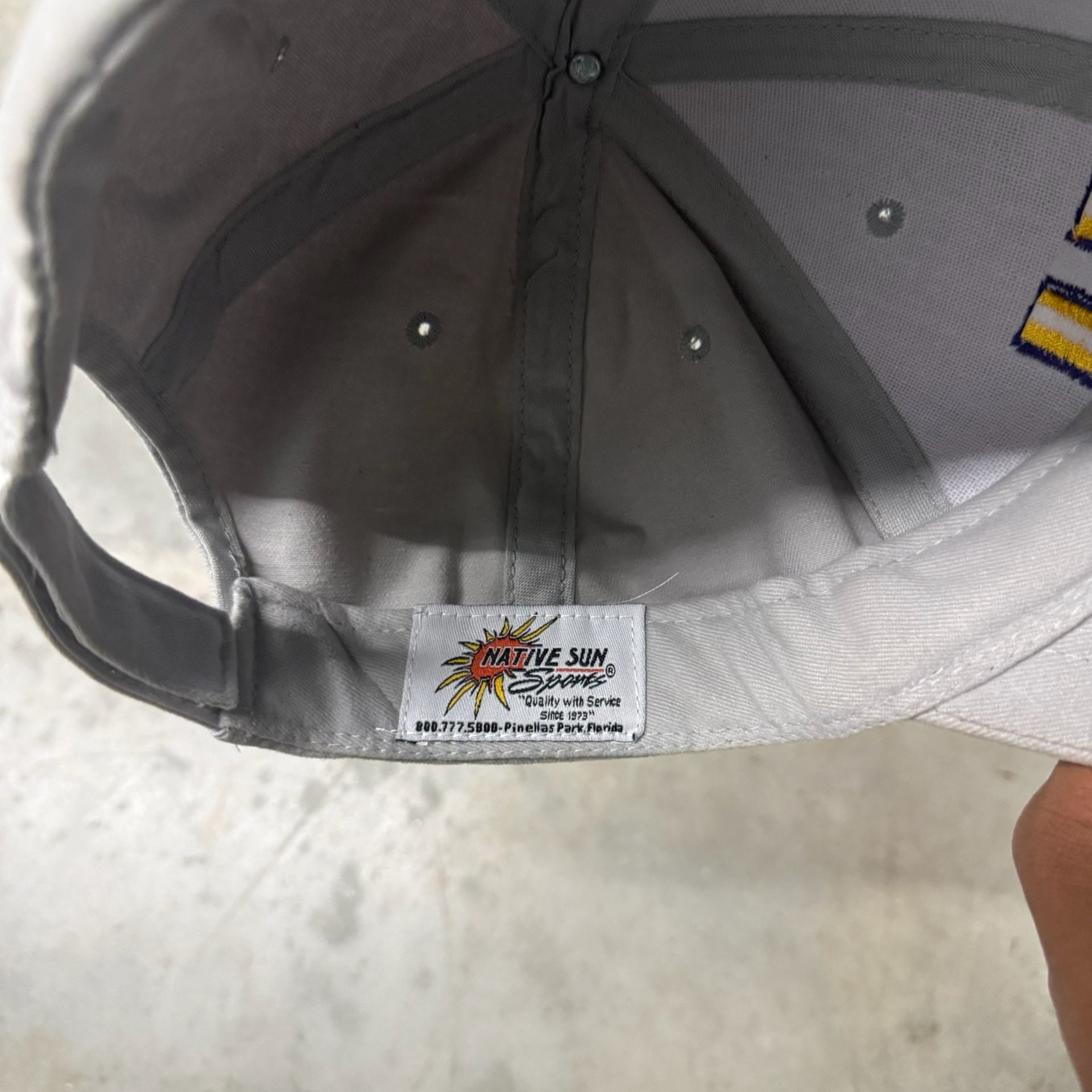Native Sun Sports LSU Tigers Outback Bowl 2014 Adjustable Hat Grey 6