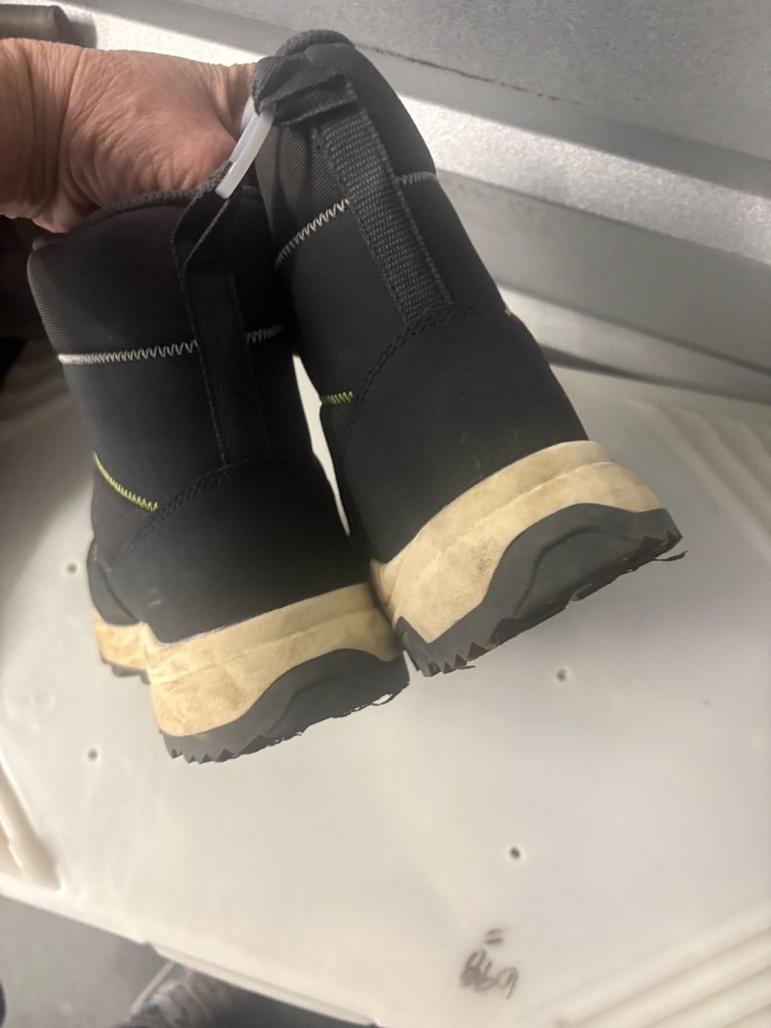 Cat & Jack Winter Boots Size 5 Charcoal Gray Thermolite EcoMade 4