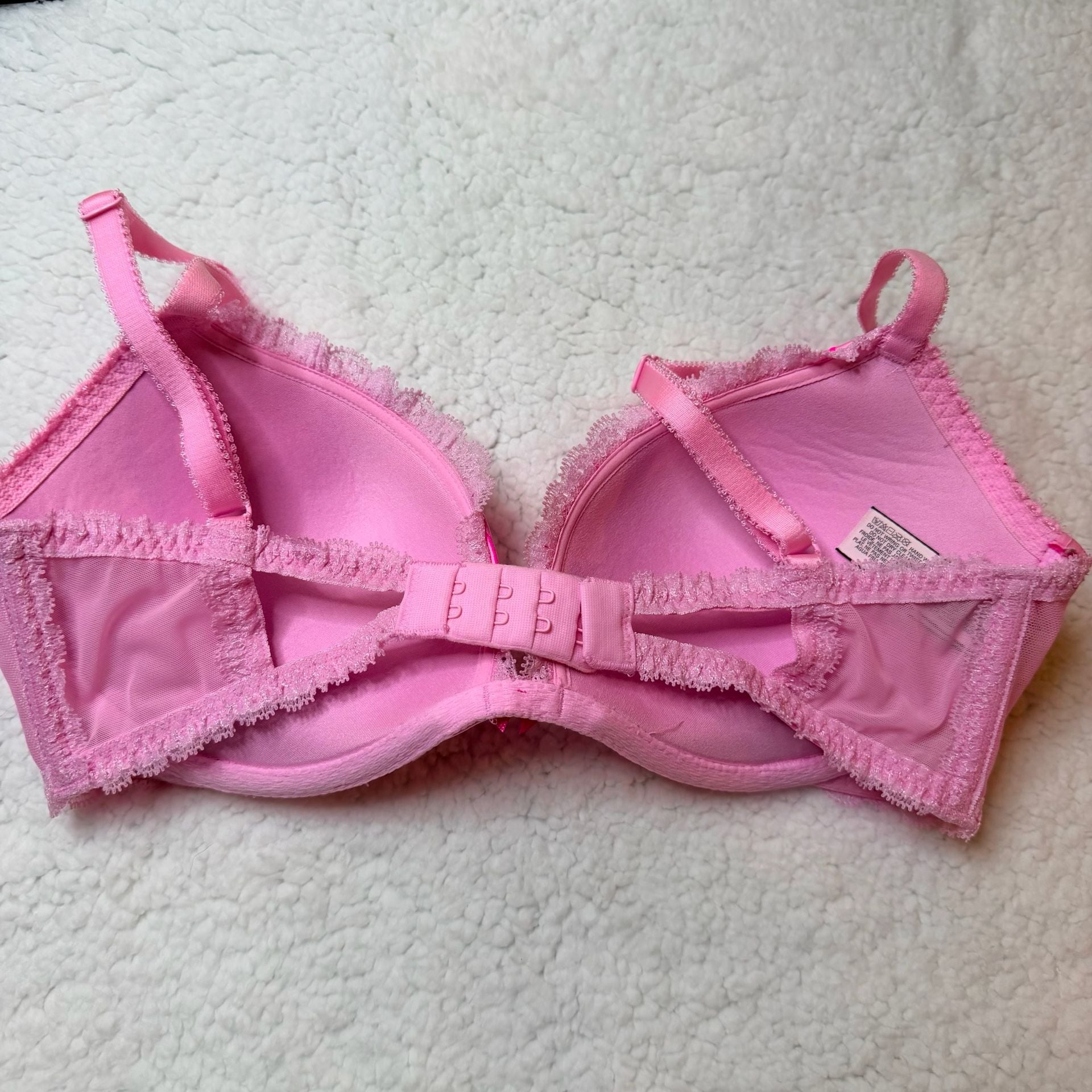 Victoria's Secret Dream Angels Size 32D Pink Bra 3