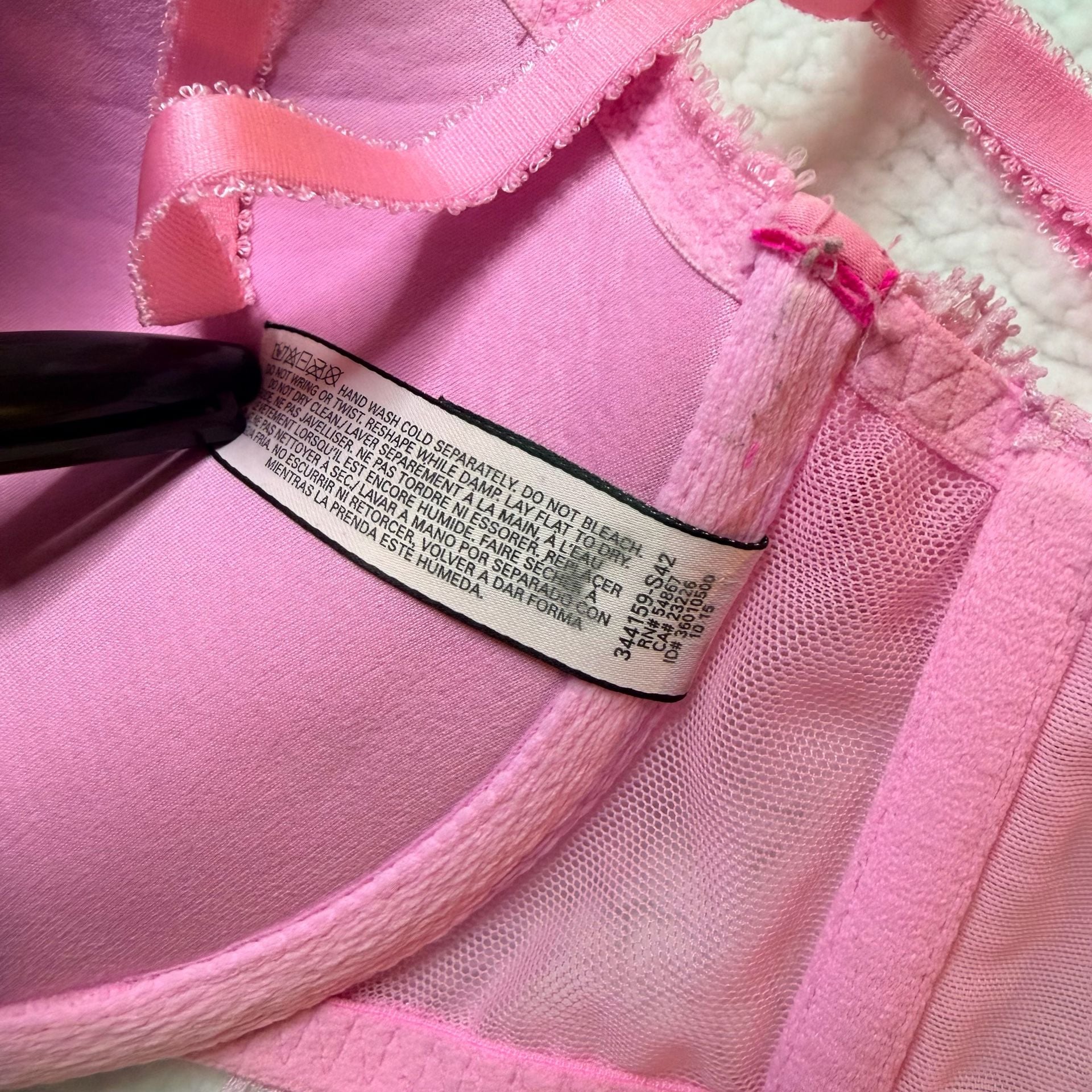 Victoria's Secret Dream Angels Size 32D Pink Bra 5