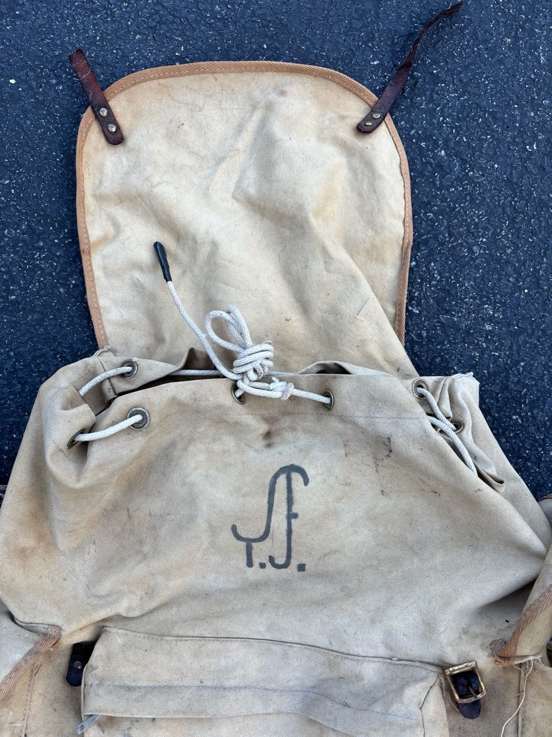 Boy Scouts of America Vintage Framed Canvas Hiking Backpack Rucksack 5