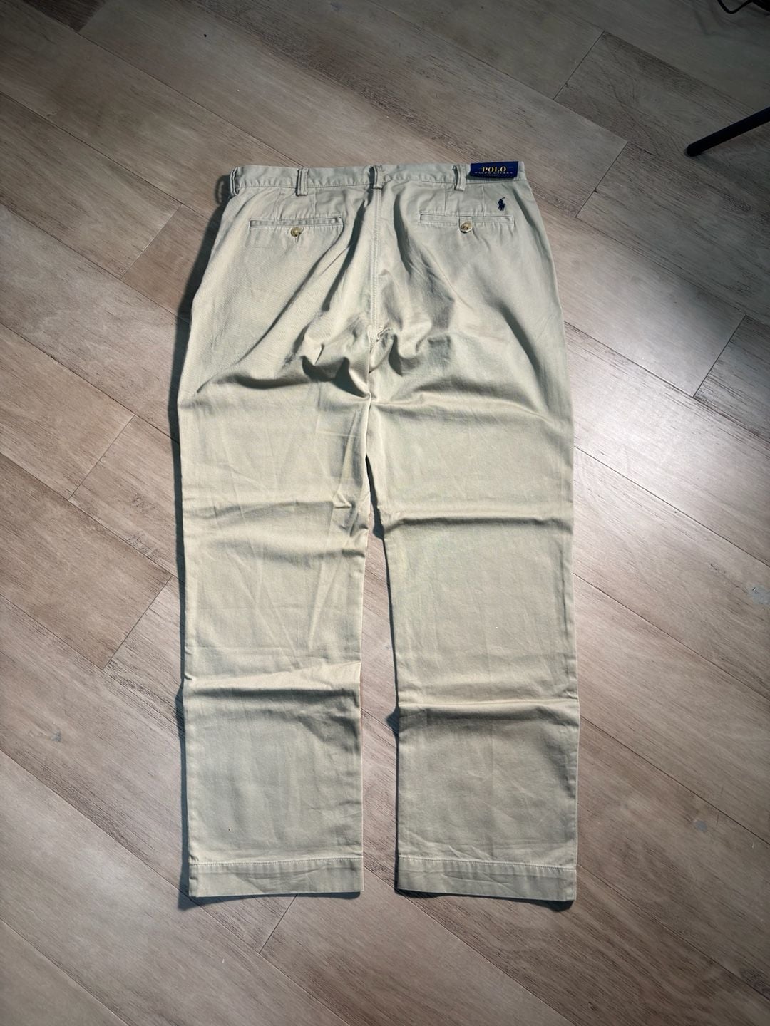 Polo Ralph Lauren Classic Fit Pants Size 38x32 Khaki Chinos 7