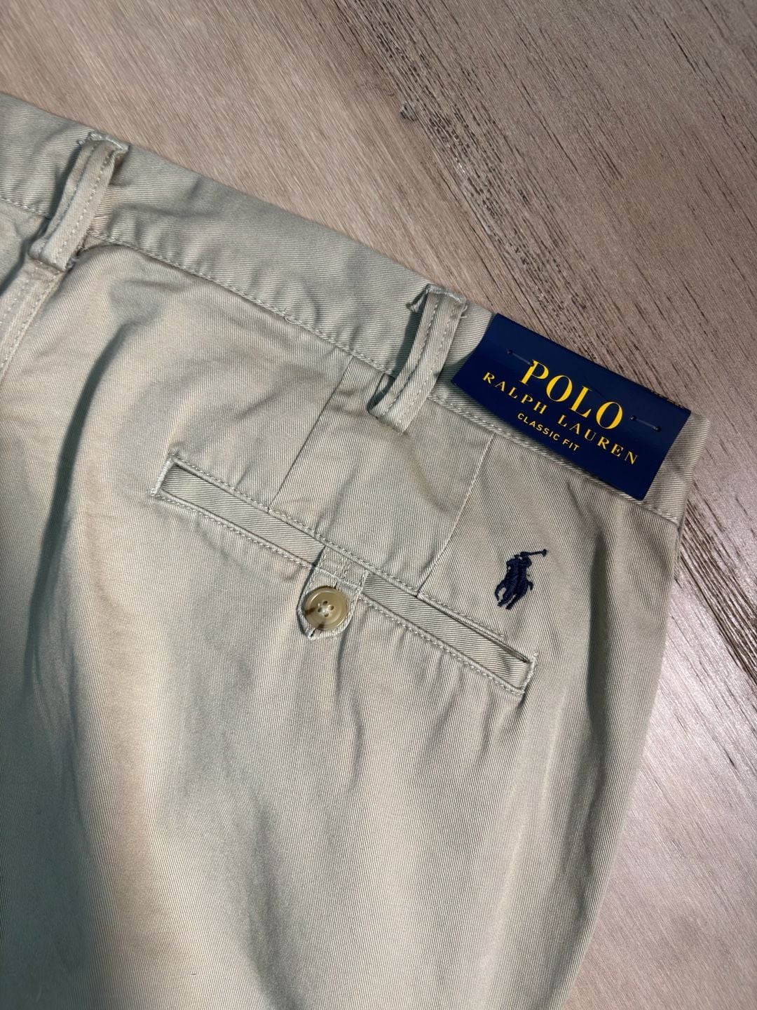Polo Ralph Lauren Classic Fit Pants Size 38x32 Khaki Chinos 8