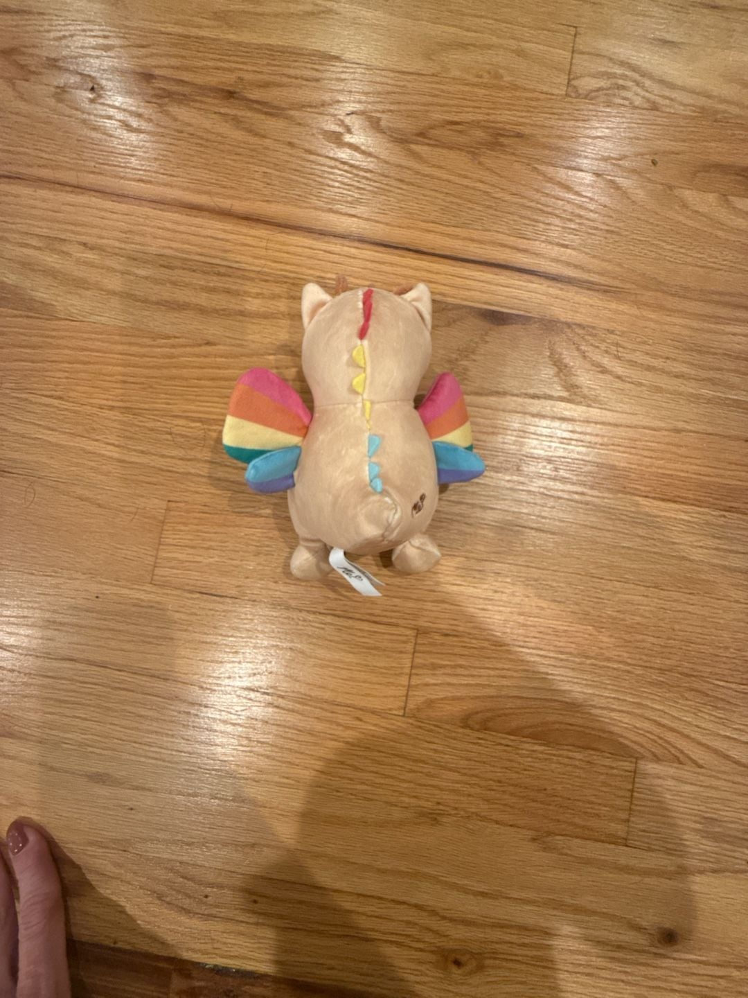 Moriah Elizabeth Rosie Rainbow Dragon Plush 6" 2