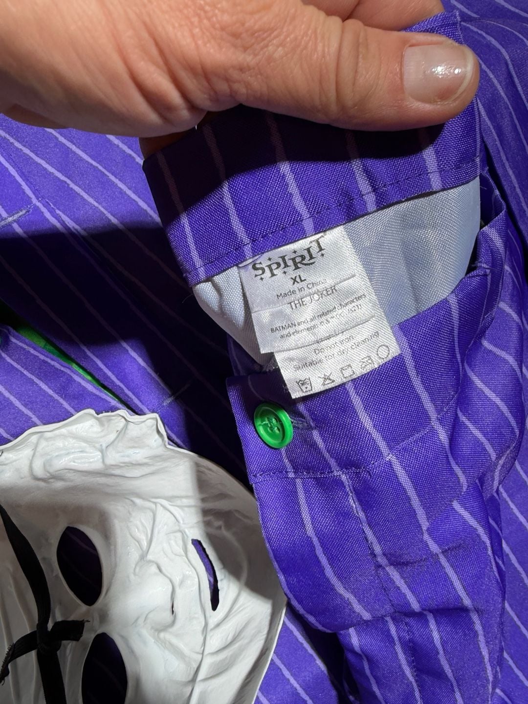 Spirit The Joker Suit And Mask Size XL 4