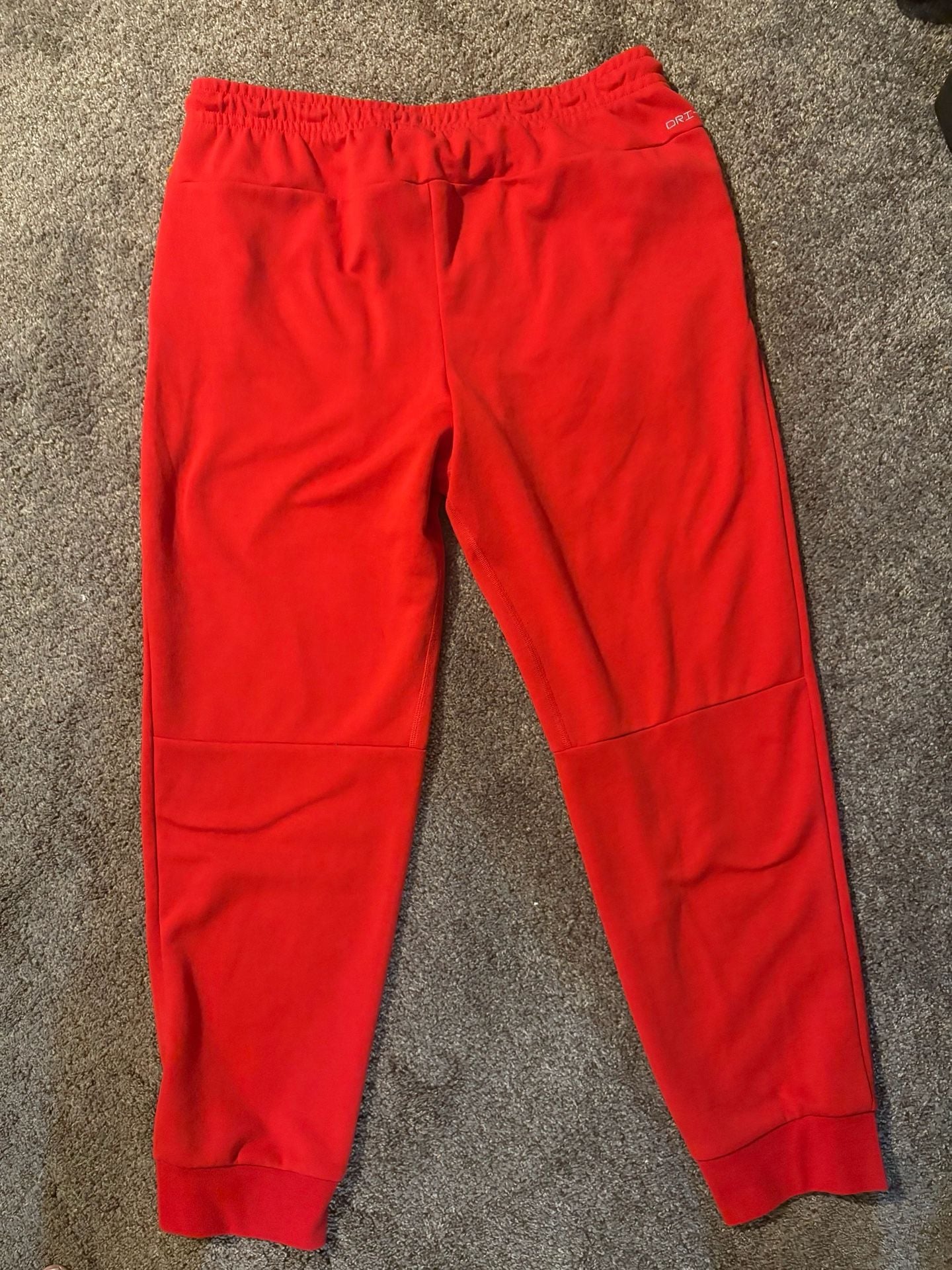 Nike Dri-Fit Pants Size L Red Sweatpants 3