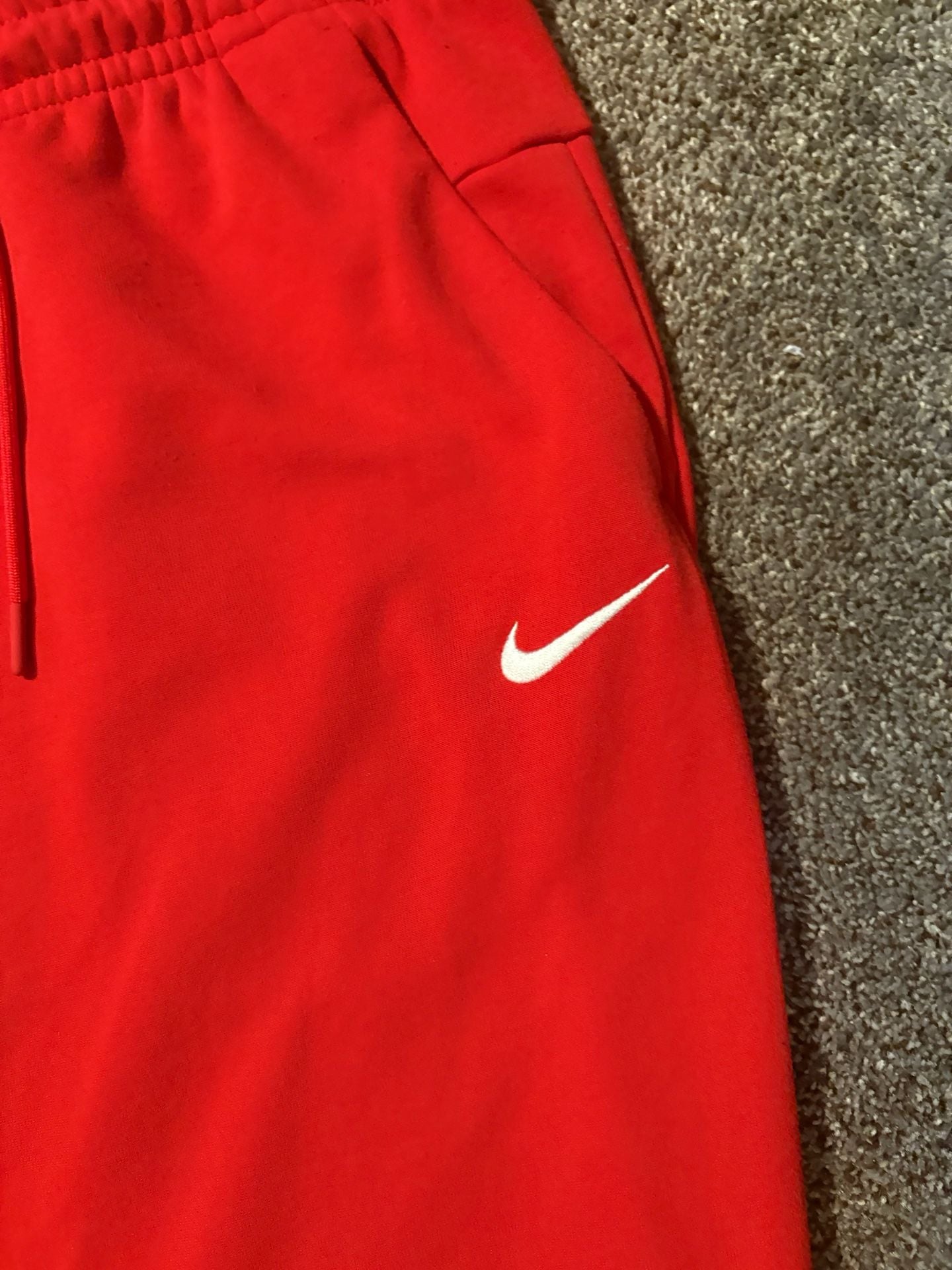 Nike Dri-Fit Pants Size L Red Sweatpants 6