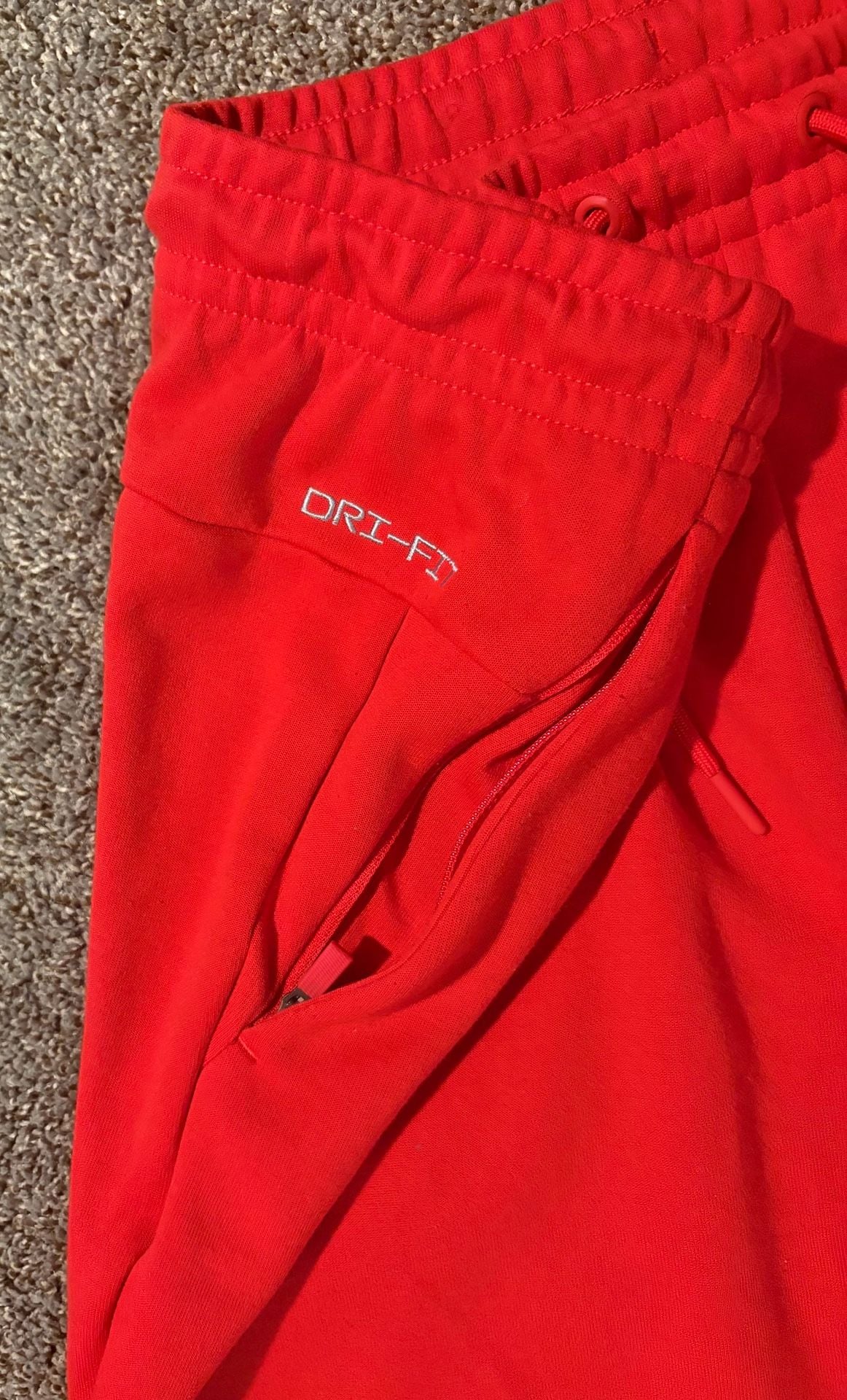 Nike Dri-Fit Pants Size L Red Sweatpants 7