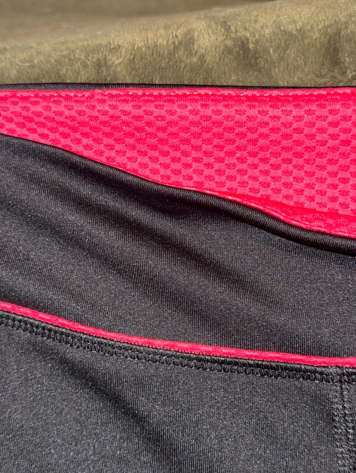 Adidas Athletic Shorts Size M Black Pink 5