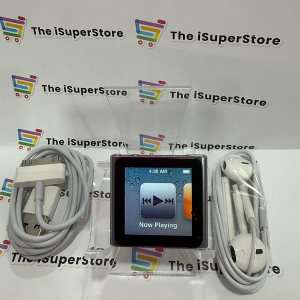 Apple IPod Nano 6th Generation 16GB Graphite  - 1 YR Warranty 