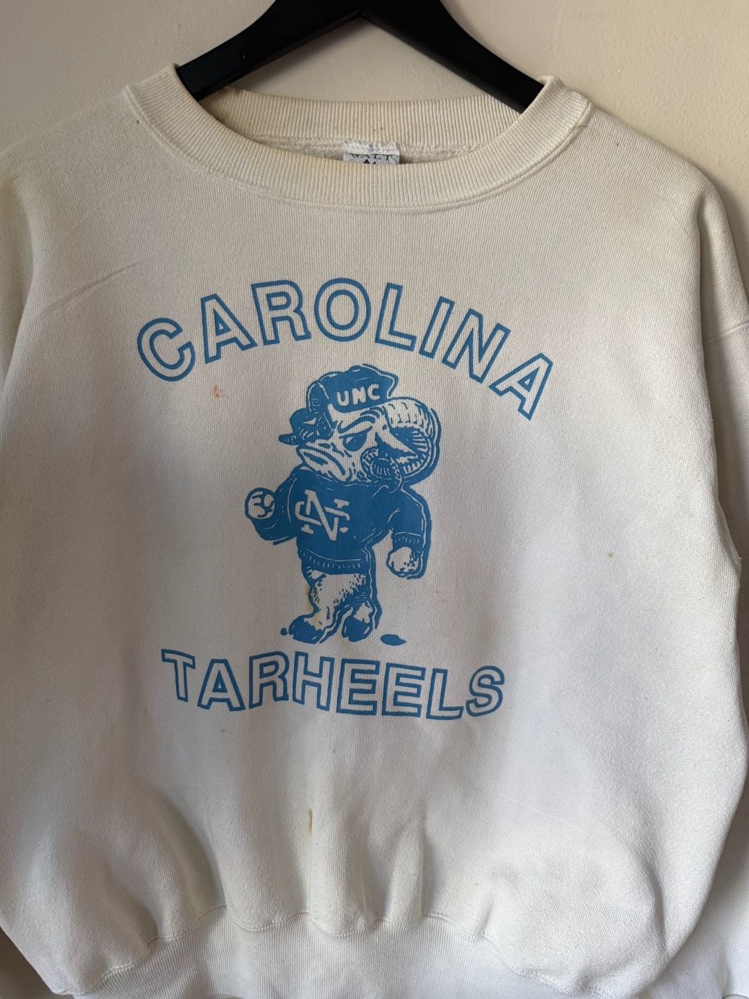 Galt Sand UNC Tar Heels Sweatshirt Size M White Vintage 3