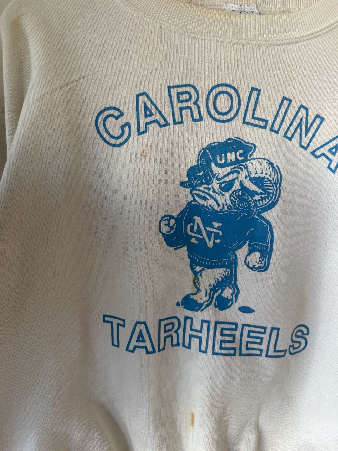 Galt Sand UNC Tar Heels Sweatshirt Size M White Vintage 4