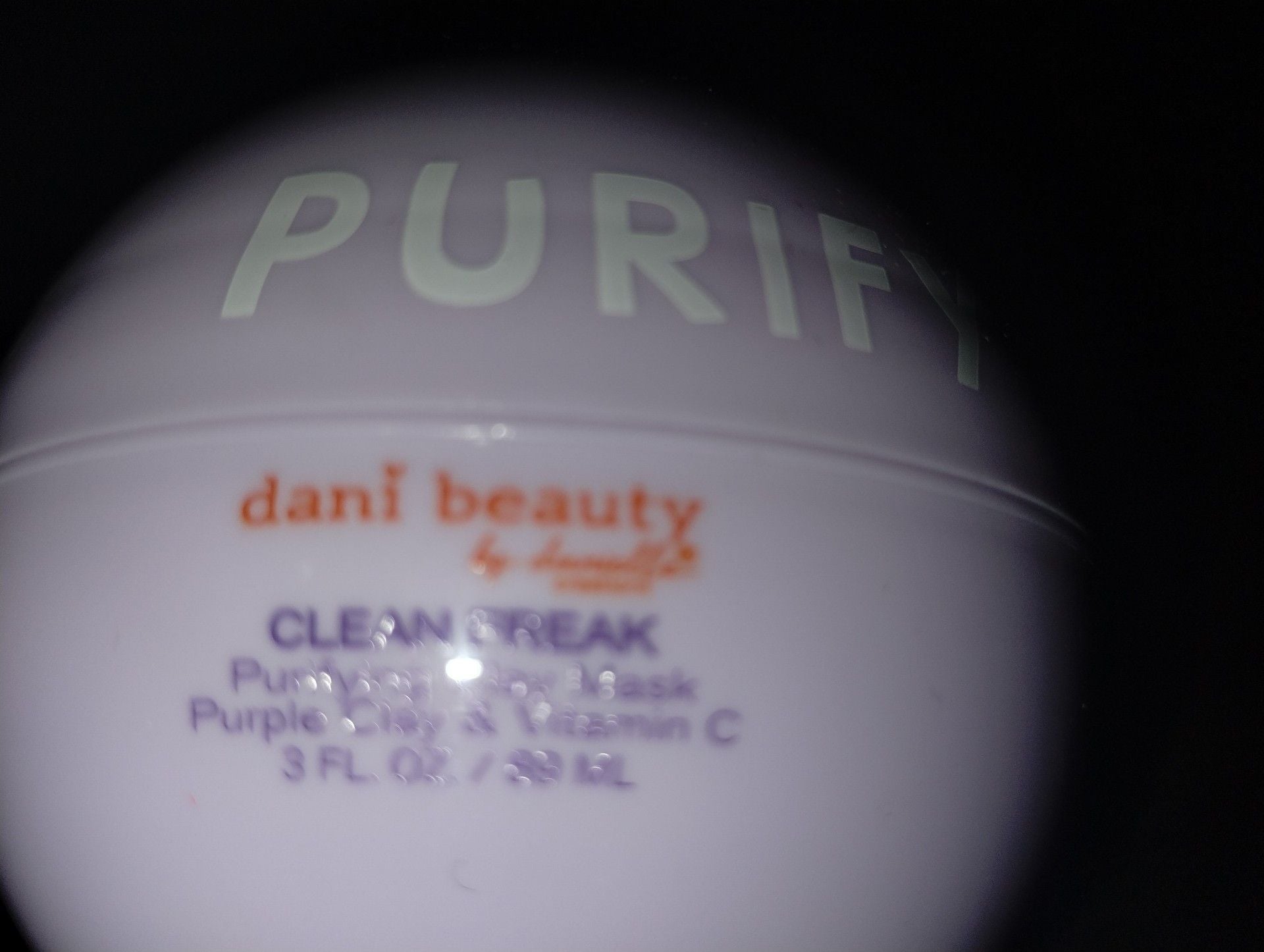 2 Pack Purify Dani Beauty Clean Freak Purifying Clay Mask 3oz - Masks & Peels, 2