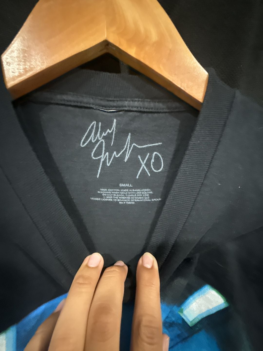 The Weeknd Tunnel Portrait XO T-Shirt Size Small Black 3