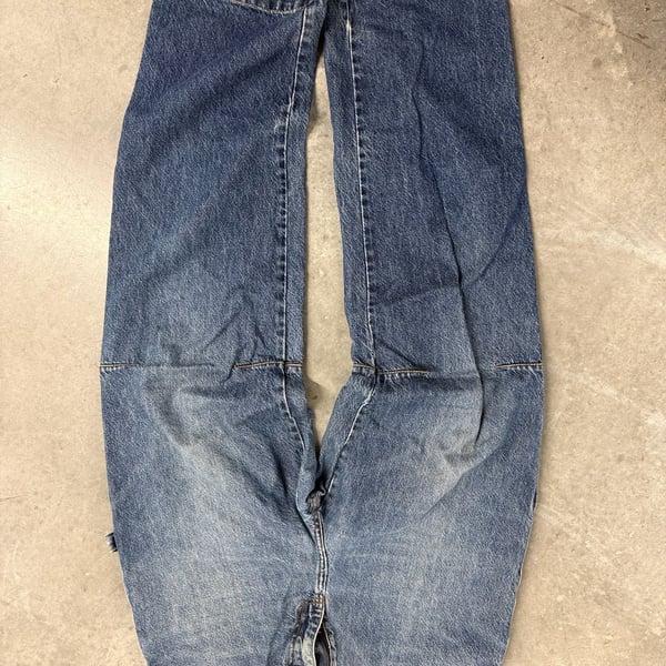 Rocawear Carpenter Jeans Size 34 Blue Cotton Denim Distressed Y2K