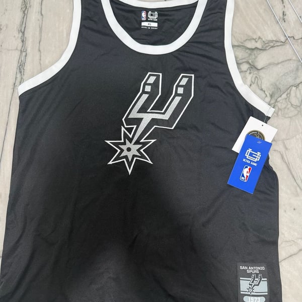 Ultra Game San Antonio Spurs Wembanyama #1 Tank Top Size XL Black
