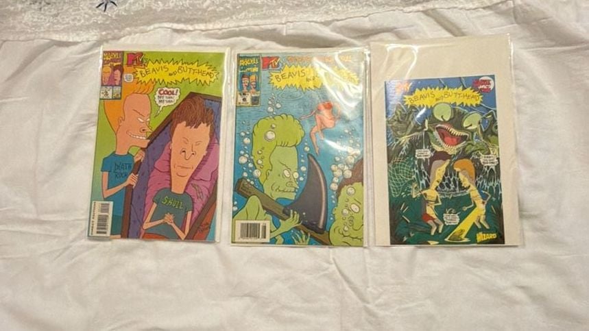 Marvel Beavis And Butt-Head Comic Book Lot Of 3 1