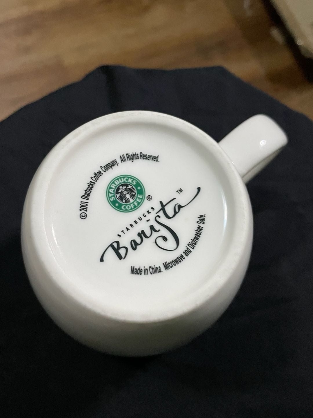 Starbucks Coffee Co. Ceramic Mug White Est 1971 2