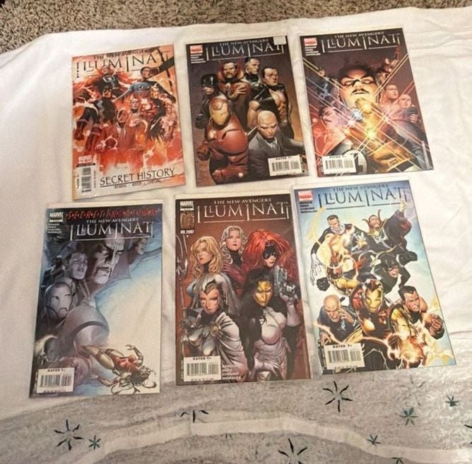 Marvel New Avengers Illuminati 1-5 Complete Set Comic Book Lot 2