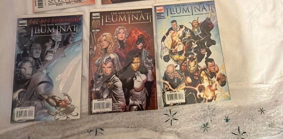 Marvel New Avengers Illuminati 1-5 Complete Set Comic Book Lot 4