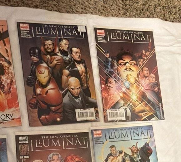 Marvel New Avengers Illuminati 1-5 Complete Set Comic Book Lot 7