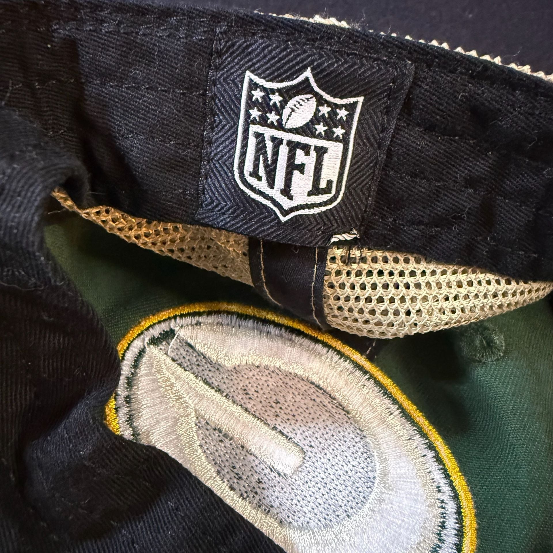 '47 Green Bay Packers Clean Up Adjustable Trucker Hat Green Natural 9