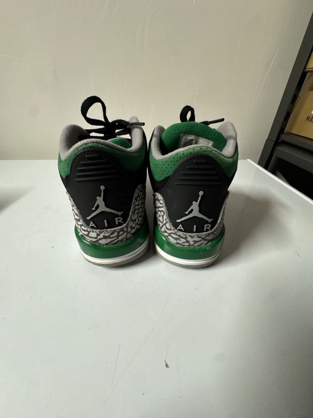 Jordan Air Jordan 3 Retro Size 5Y Pine Green Black 5