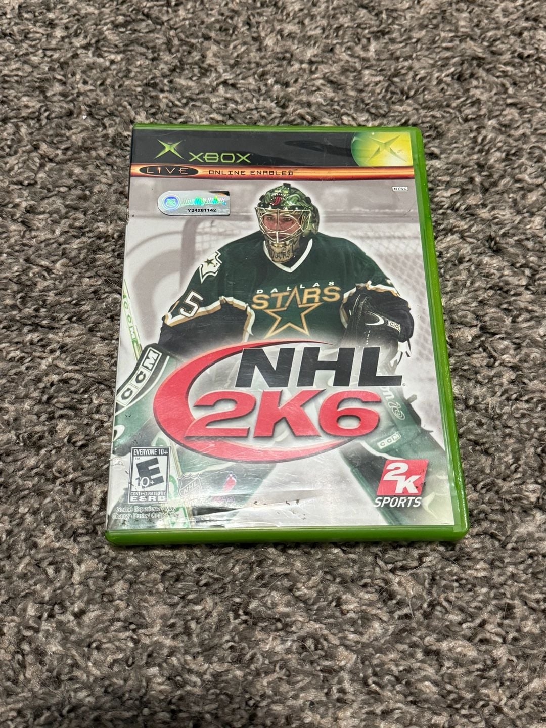 Microsoft Xbox NHL 2K6 Video Game Complete with Manual 1