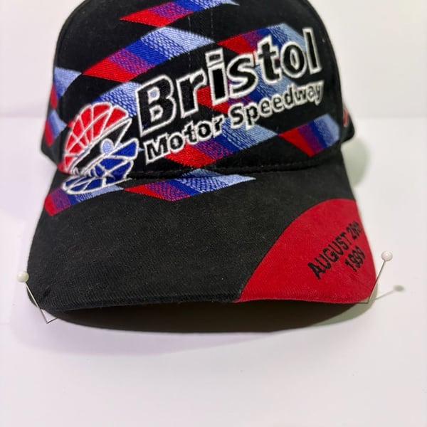American Needle Bristol Motor Speedway Snapback Hat August 28th 1999