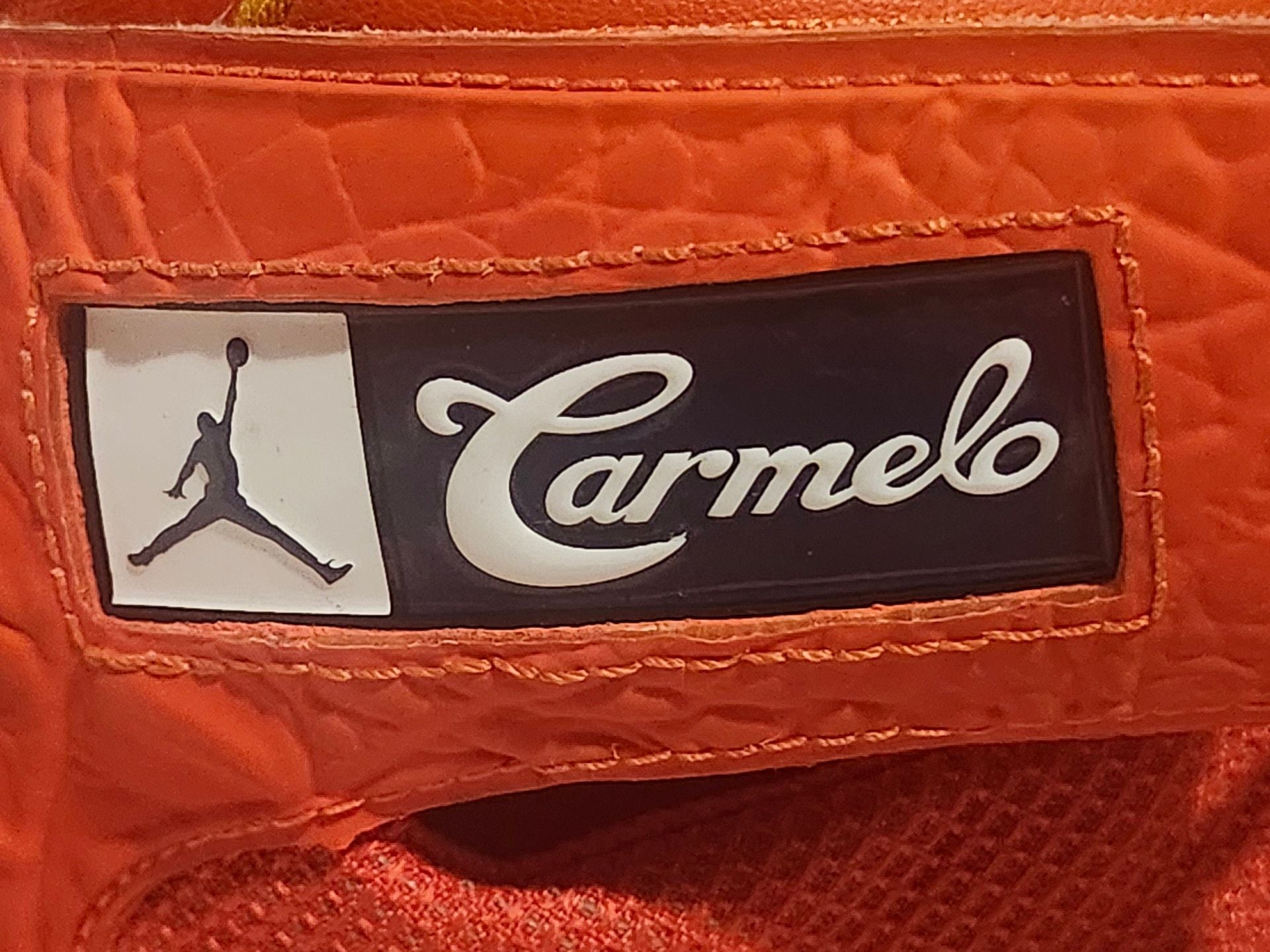 Jordan Air Jordan Melo 1.5 Orange Basketball Sneakers 7