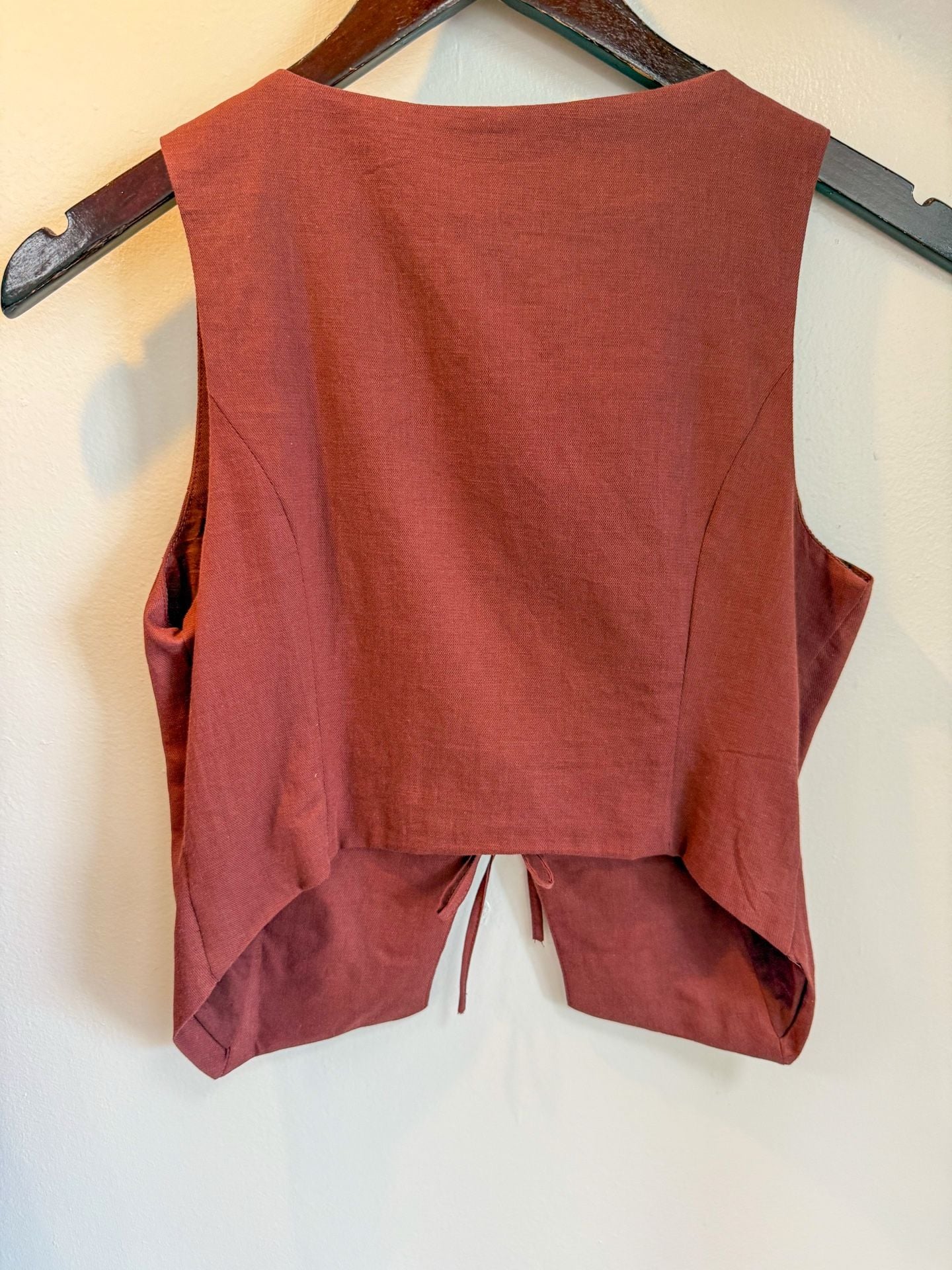 Western beaded embroidered vest NWT 3