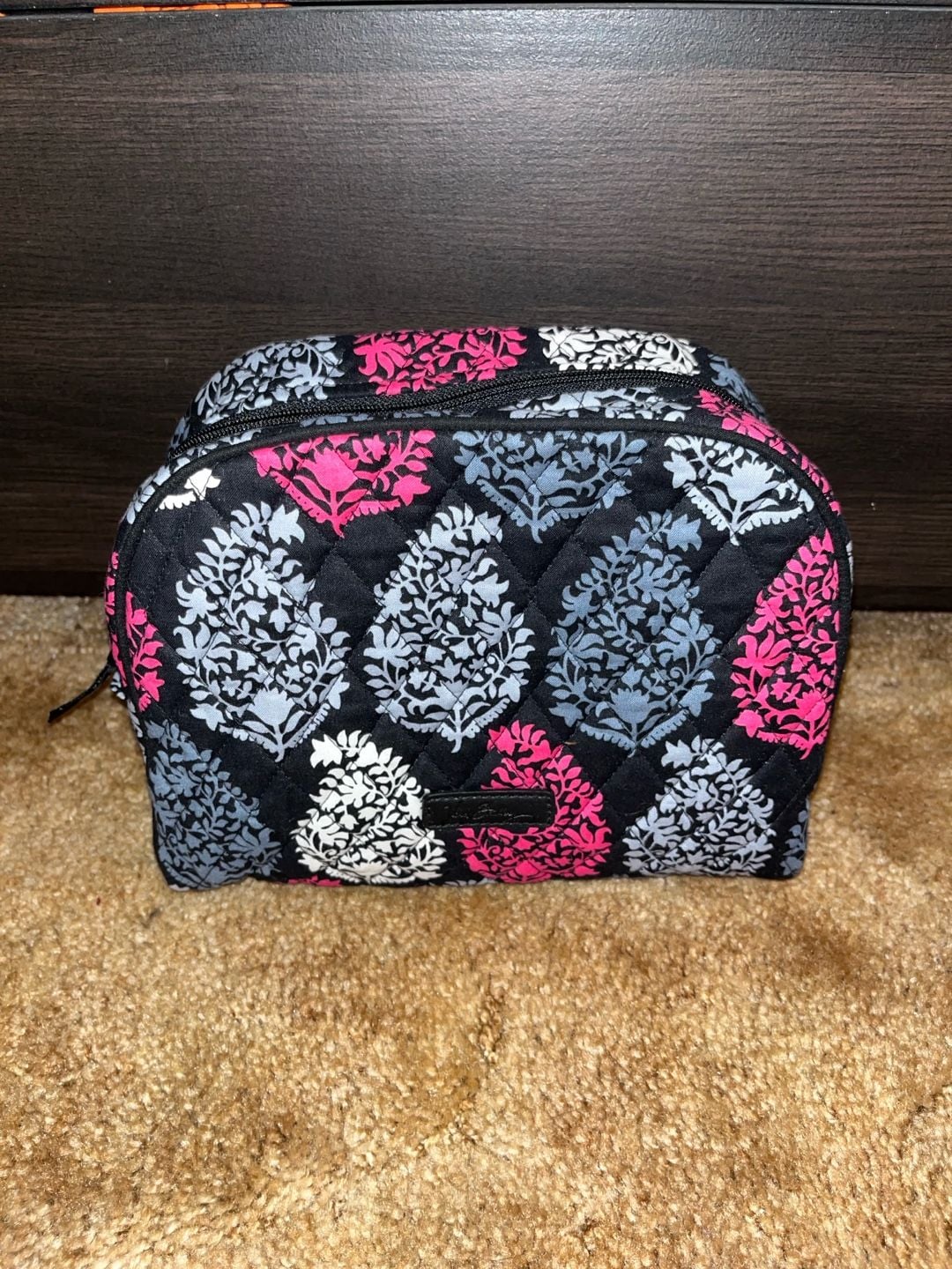 Vera Bradley Quilted Cosmetic Bag Set 3 Piece 9