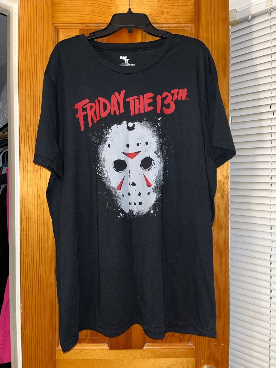 Friday The 13th Graphic T-Shirt Size 2XL Black Jason Voorhees 2