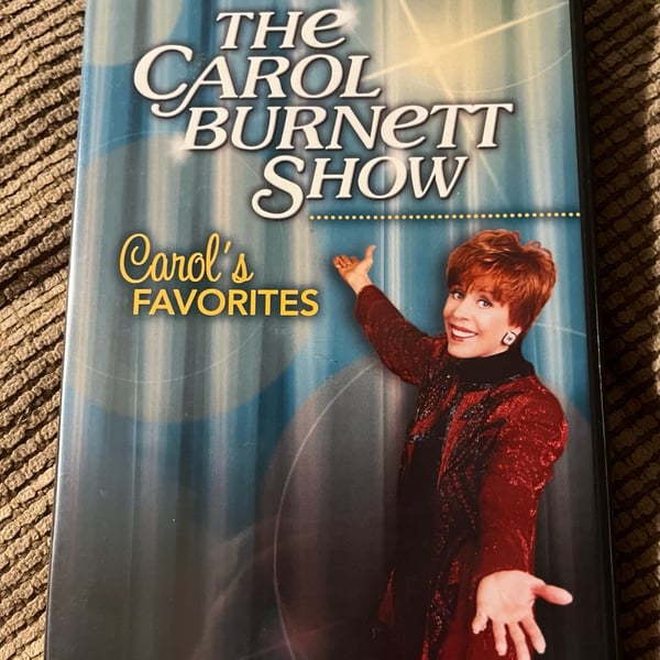 Time Life The Carol Burnett Show Carol's Favorites DVD