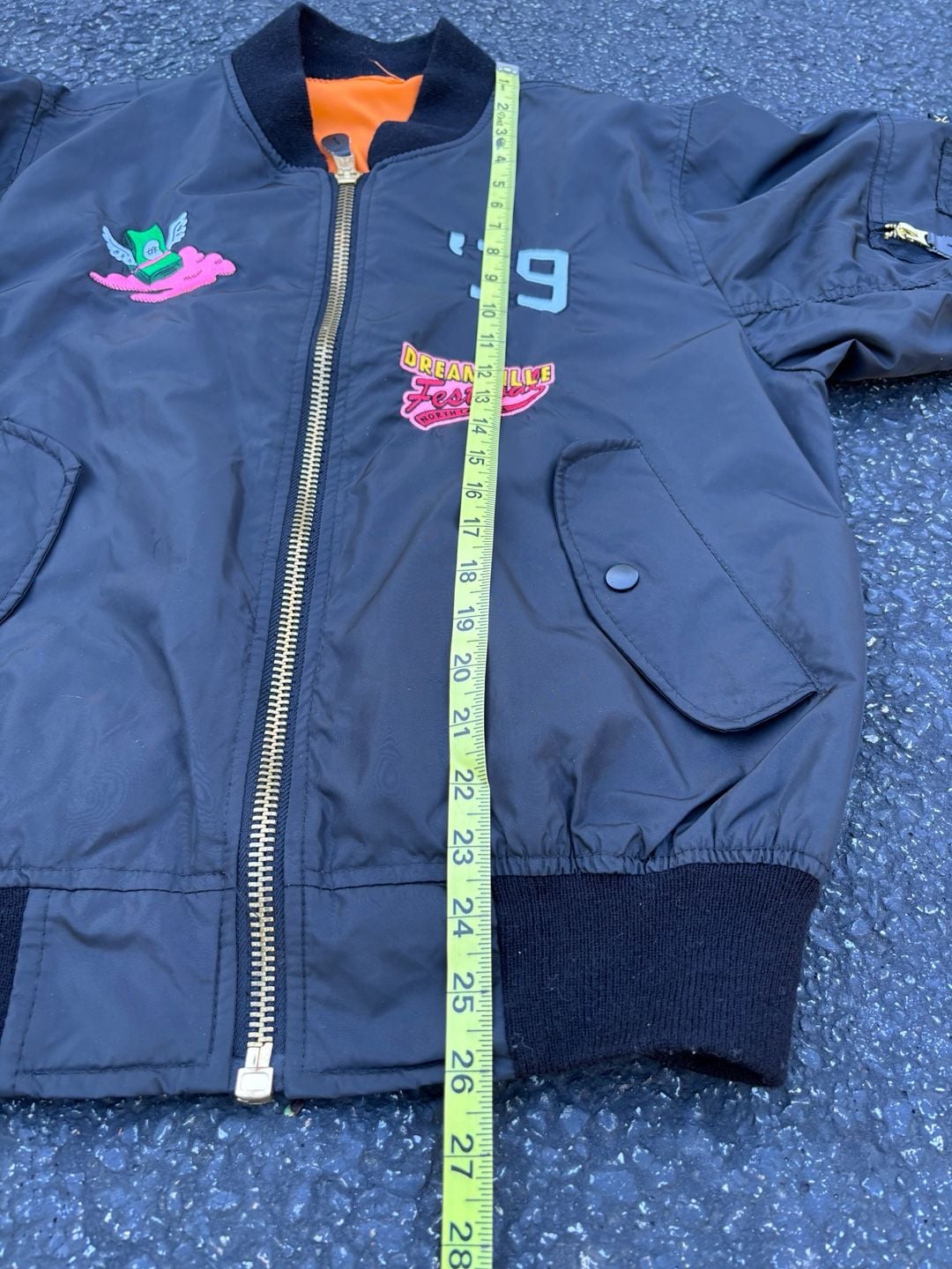 Dreamville Festival 2019 Bomber Jacket Black 12