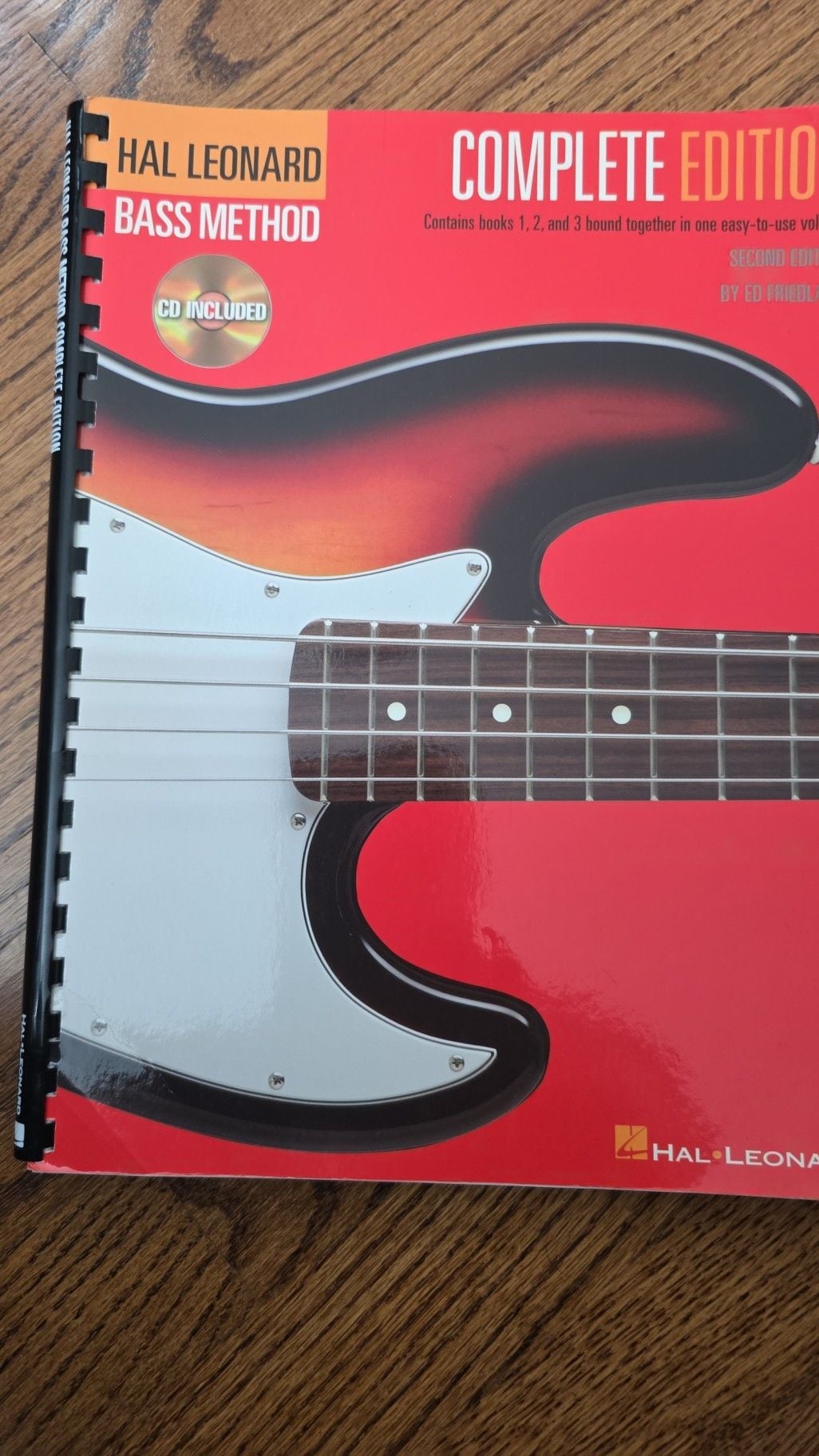 Hal Leonard Bass Method Complete Edition Books 1 2 and 3 with CDs 1