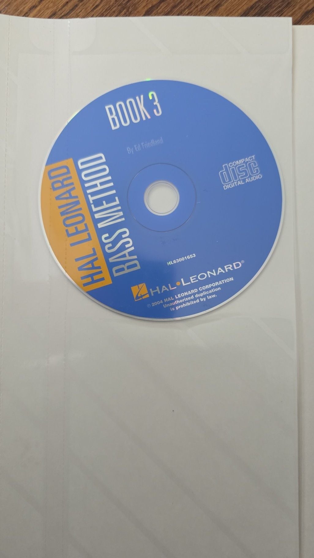Hal Leonard Bass Method Complete Edition Books 1 2 and 3 with CDs 3