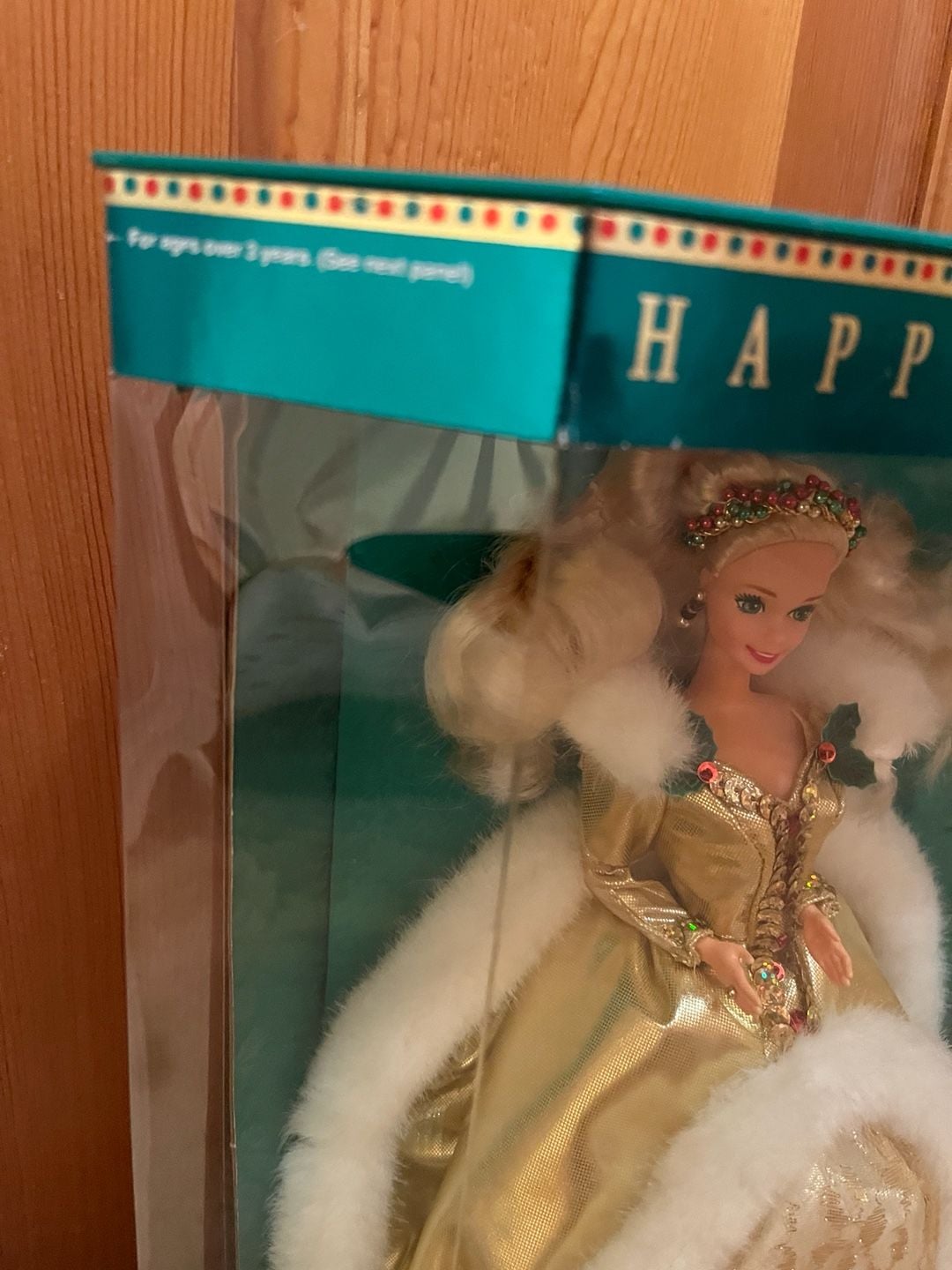 Mattel Happy Holidays 1994 Special Edition Barbie Doll Blonde NRFB 3