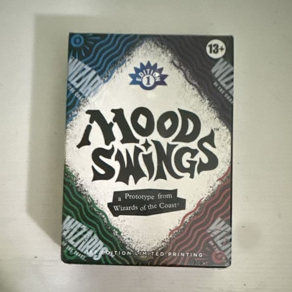 New in plastic—Wizards of the Coast Mood Swings 1st Edition Card Game