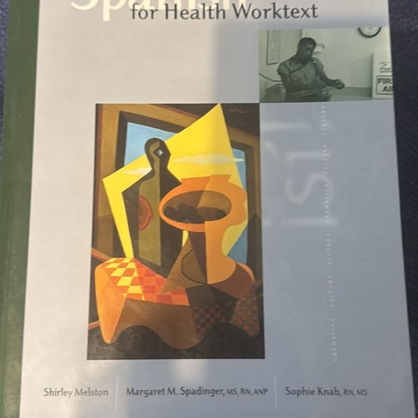 Spanish for Health Worktext Textbook Melston Spadinger Knab