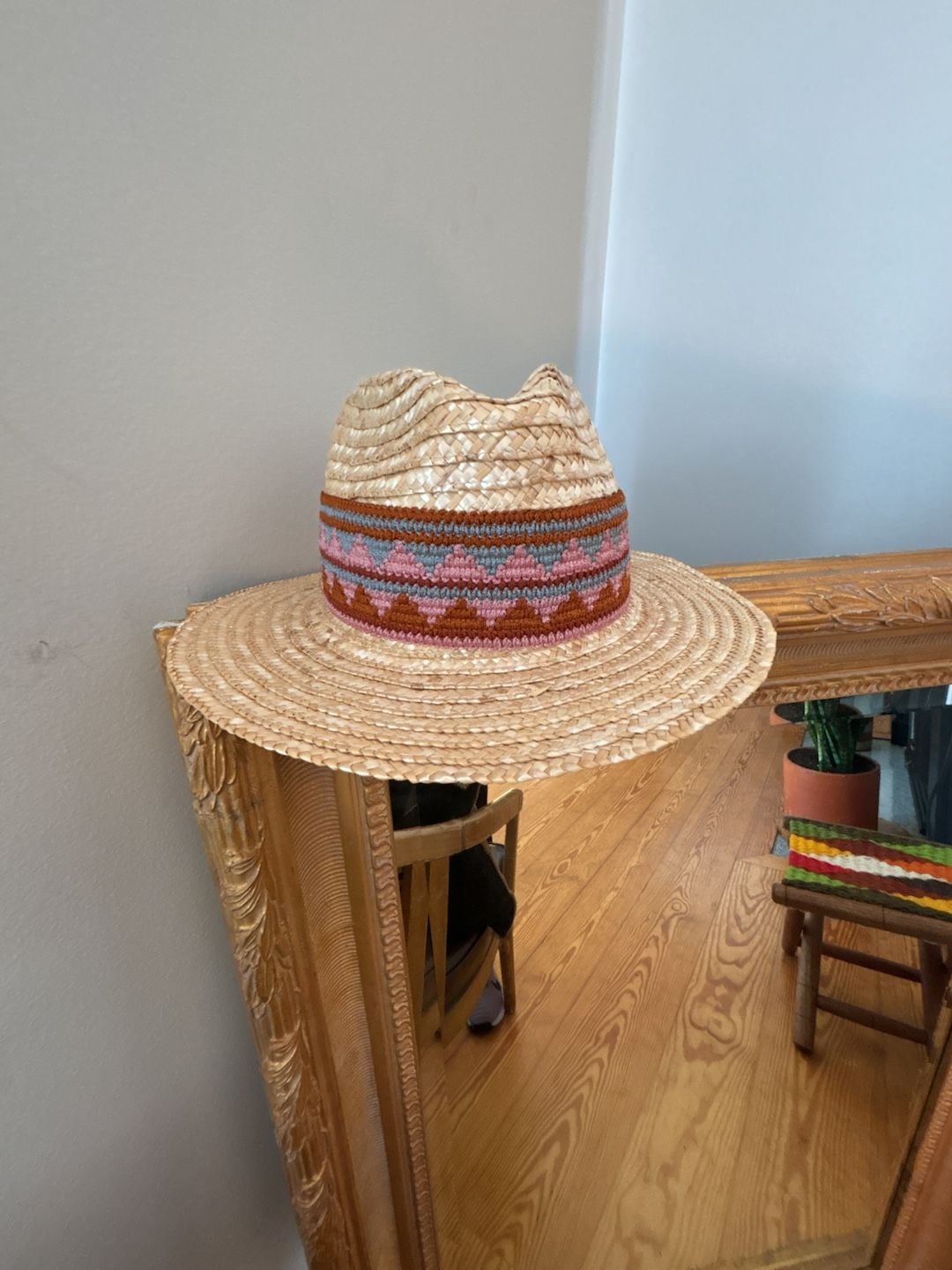 The Hats Company by Filippo Catarzi Hat 100% Straw Made In Italy 7