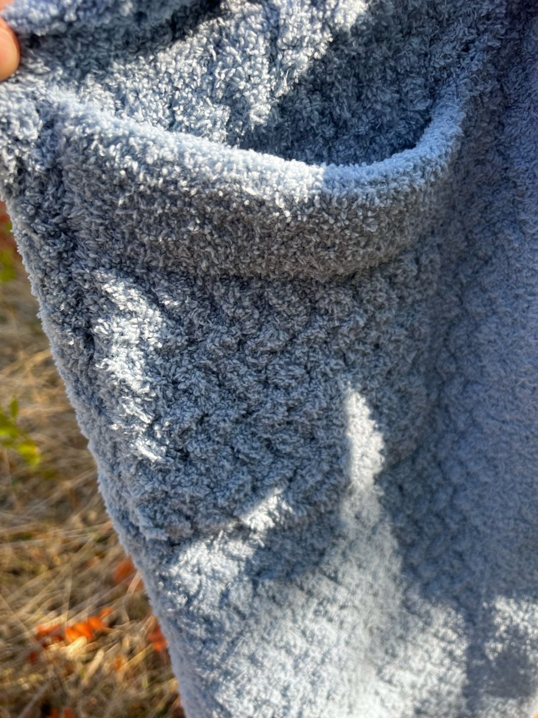 Sunday Citizen Snug Waffle Robe Blue 7