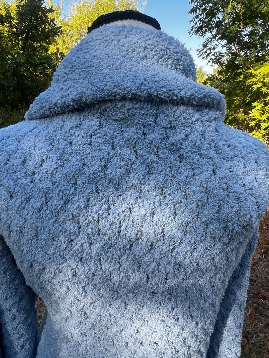 Sunday Citizen Snug Waffle Robe Blue 10
