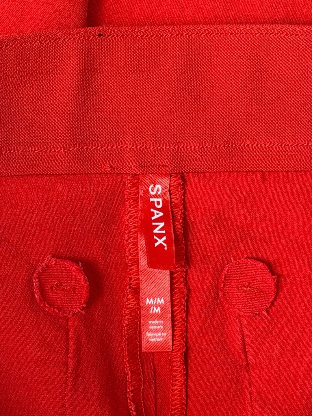 Spanx On the Go Kick Flare Pant Red Size M 7