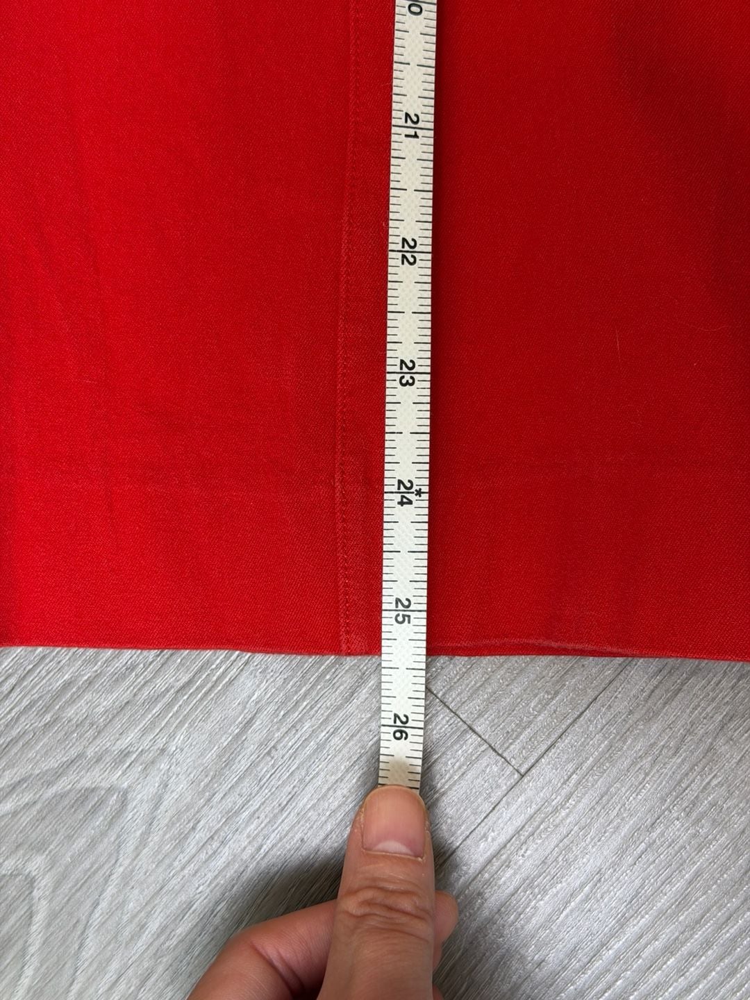 Spanx On the Go Kick Flare Pant Red Size M 8