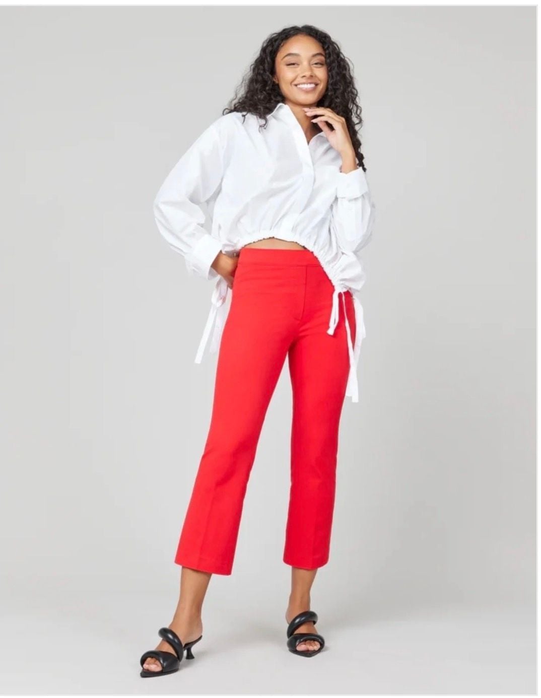 Spanx On the Go Kick Flare Pant Red Size M 2