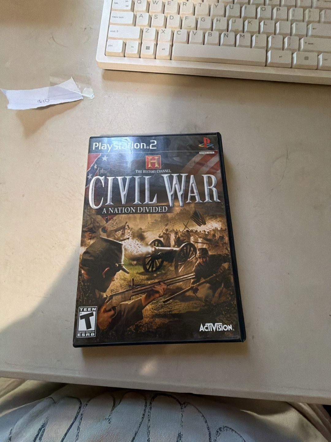 Activision The History Channel Civil War: A Nation Divided PS2 1
