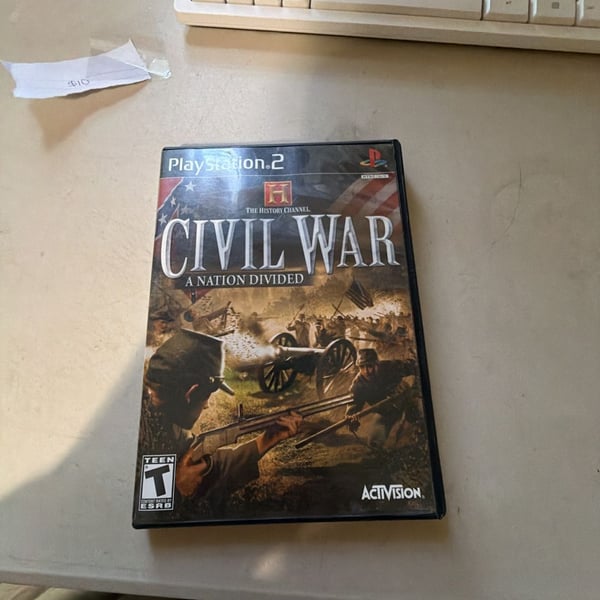 Activision The History Channel Civil War: A Nation Divided PS2