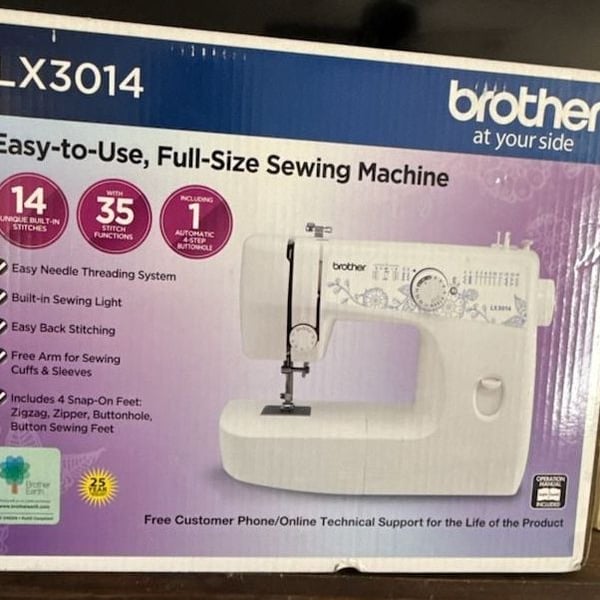 Brother LX3014 Full-Size Sewing Machine NEW SEALED